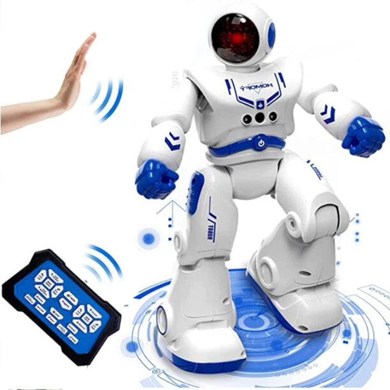 Hot RC Robot Smart Action Walk Singing Dance Action Figure Gesture Sensor Toys Gift for Children