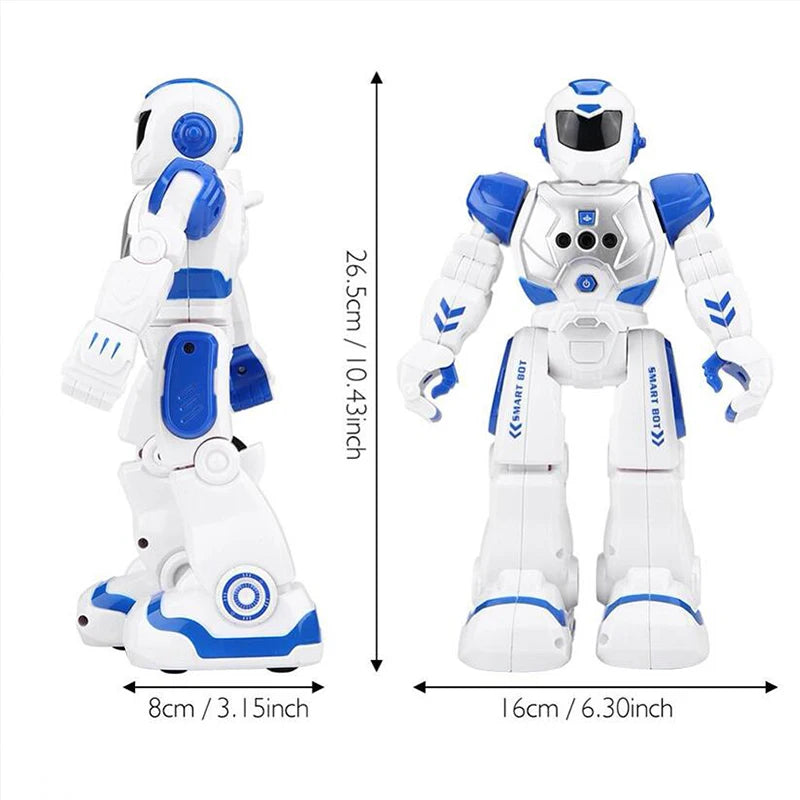 Hot RC Robot Smart Action Walk Singing Dance Action Figure Gesture Sensor Toys Gift for Children